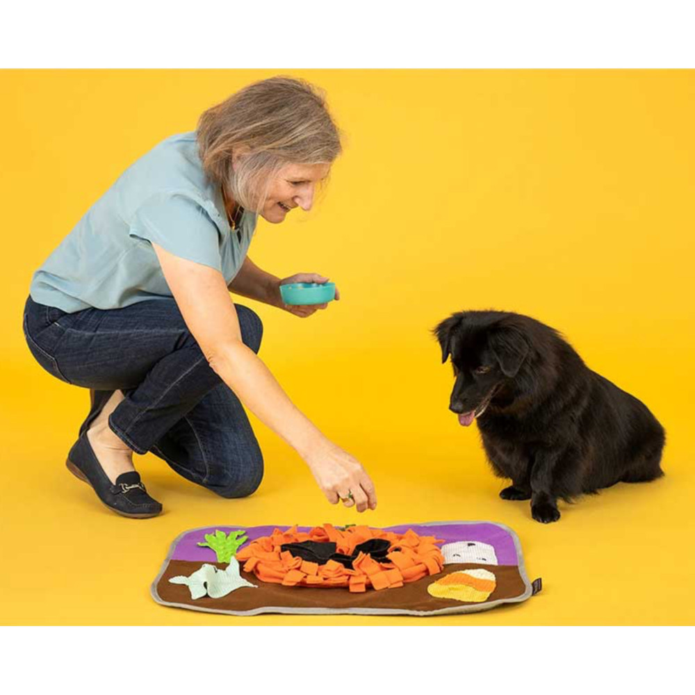 Інтерактивний килимок для ласощів Pet Play - Halloween Snuffle Mat