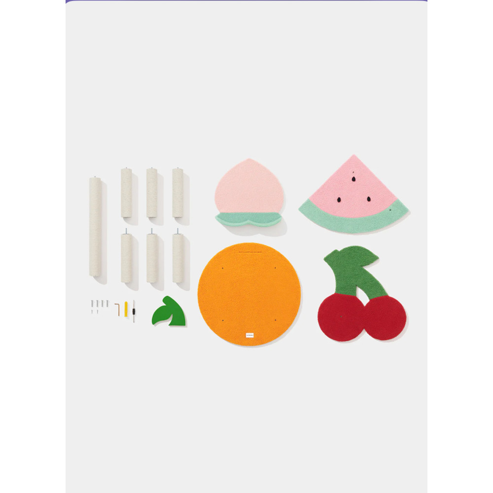 Кігтеточка для котів Vetreska Fruit Frenzy Cat Climber