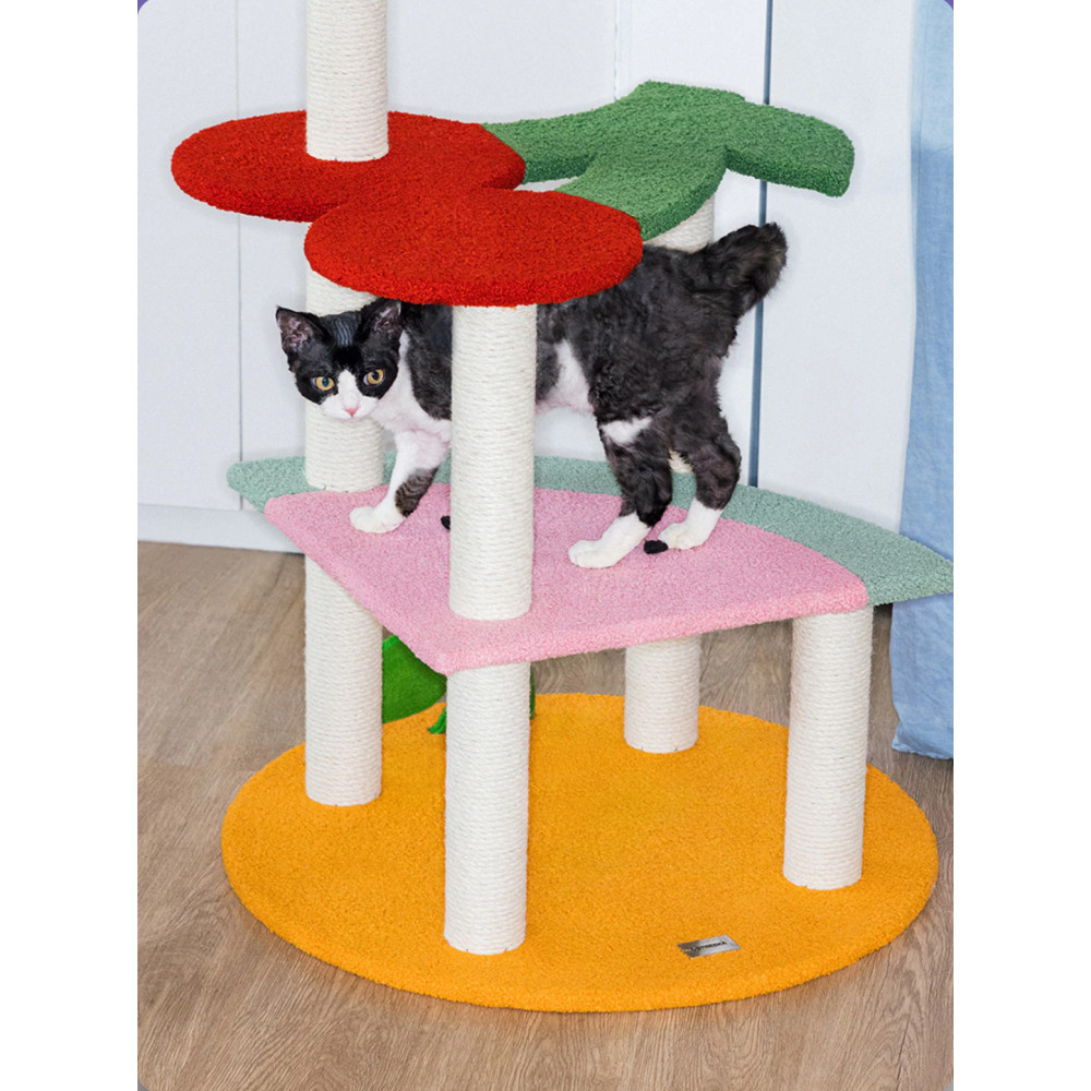 Кігтеточка для котів Vetreska Fruit Frenzy Cat Climber