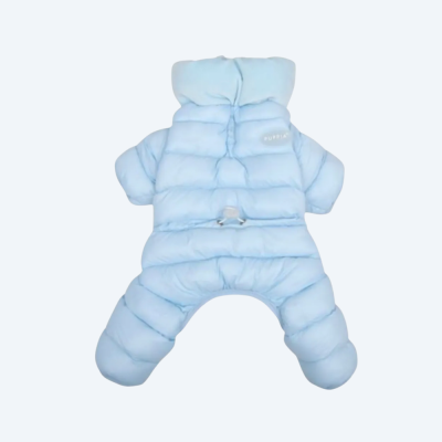 Комбінезон для собак Puppia Velour Soft All-in-One Jumper (Blue), S