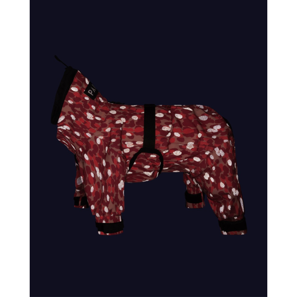 Комбінезон для собак Rain Suit Red Paikka, 25