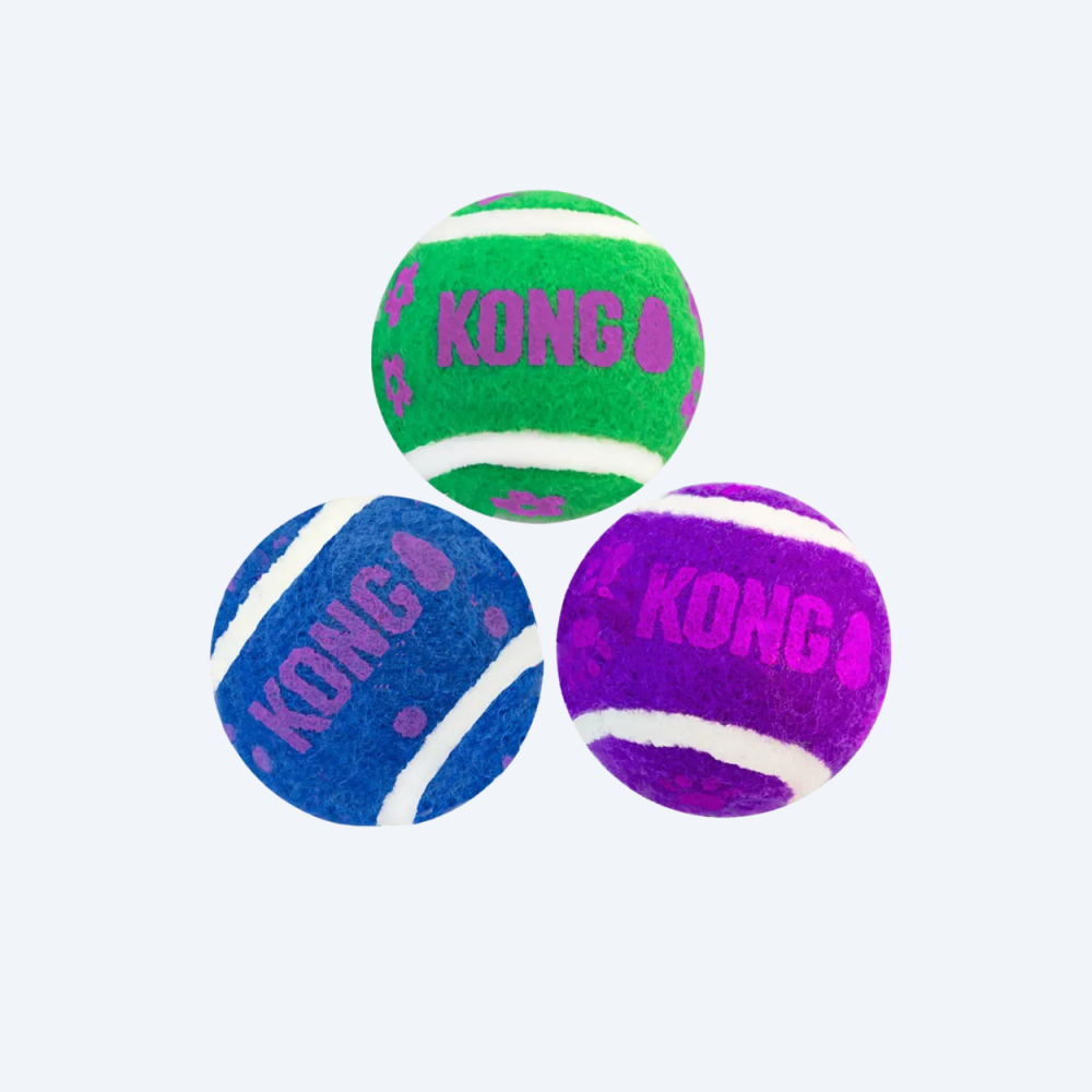 Іграшка для котів KONG Active Tennis Balls W/Bells