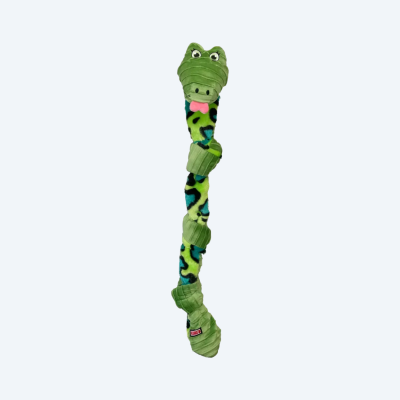 Іграшка для собак KONG Knots Snake Зелений M-L