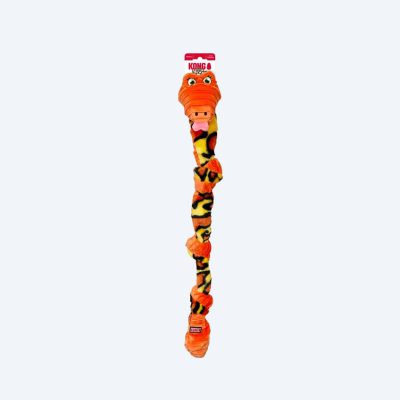 Іграшка для собак KONG Knots Snake Помаранчевий M-L