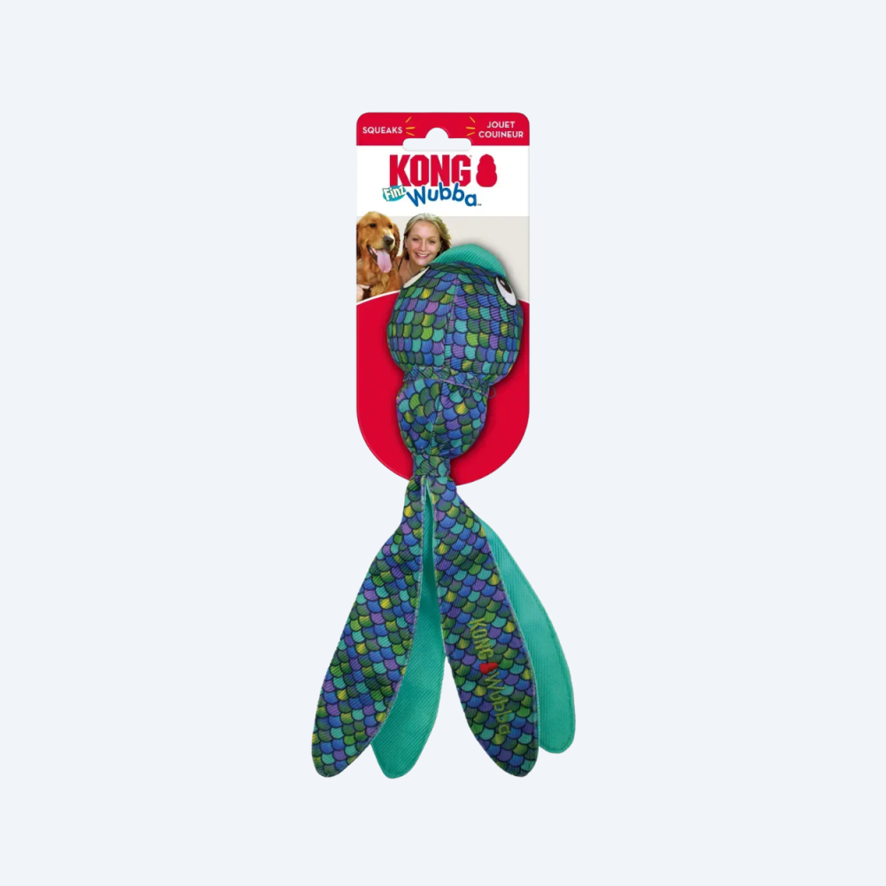 Іграшка для собак KONG Wubba Finz Blue L