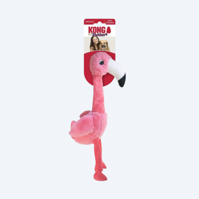 Іграшка для собак KONG Shakers Honkers Flamingo S
