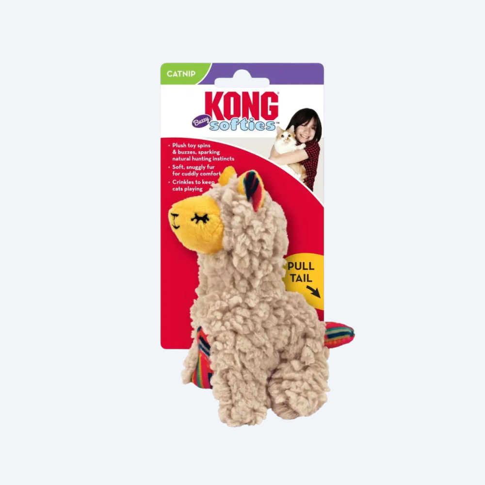 Іграшка для котів KONG Softies Buzzy Llama
