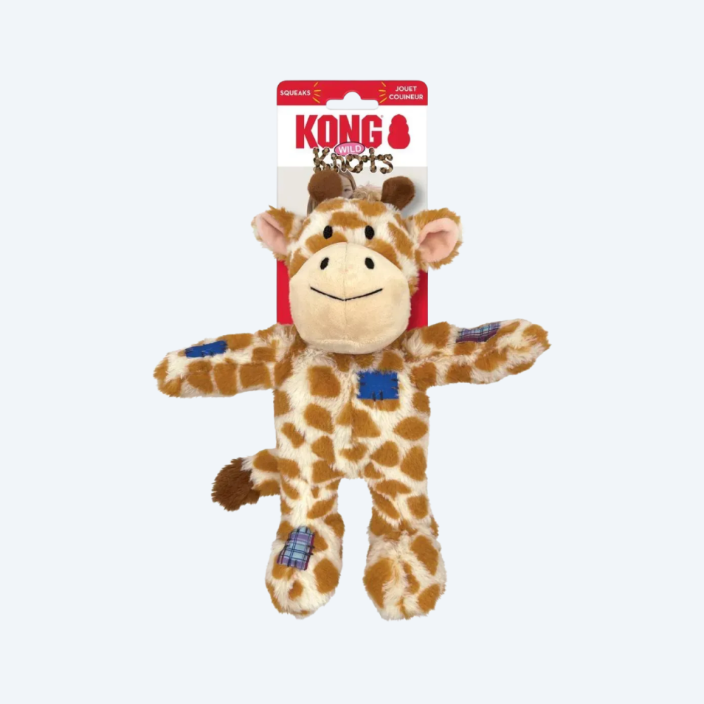 Іграшка для собак KONG Wild Knots Giraffe M-L