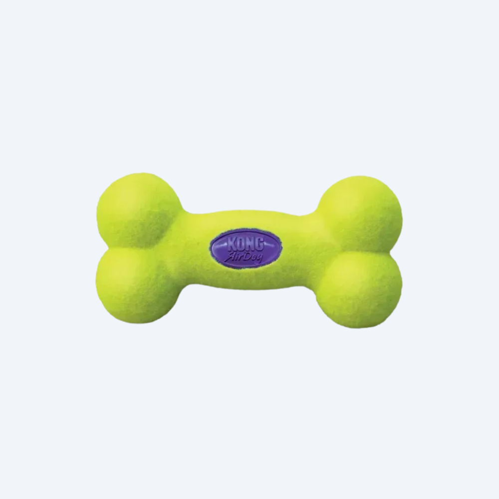 Іграшка для собак KONG AirDog Squeaker Bone Жовтий S