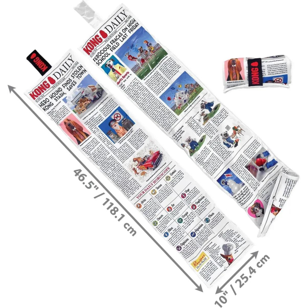 М’яка іграшка для собак KONG Daily Newspaper XL