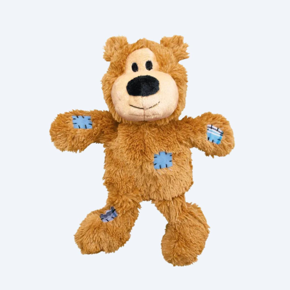 Іграшка для собак KONG Wild Knots Bears Бежевий XS