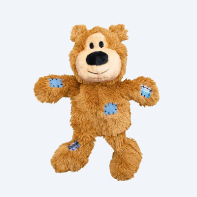 Іграшка для собак KONG Wild Knots Bears Бежевий XS
