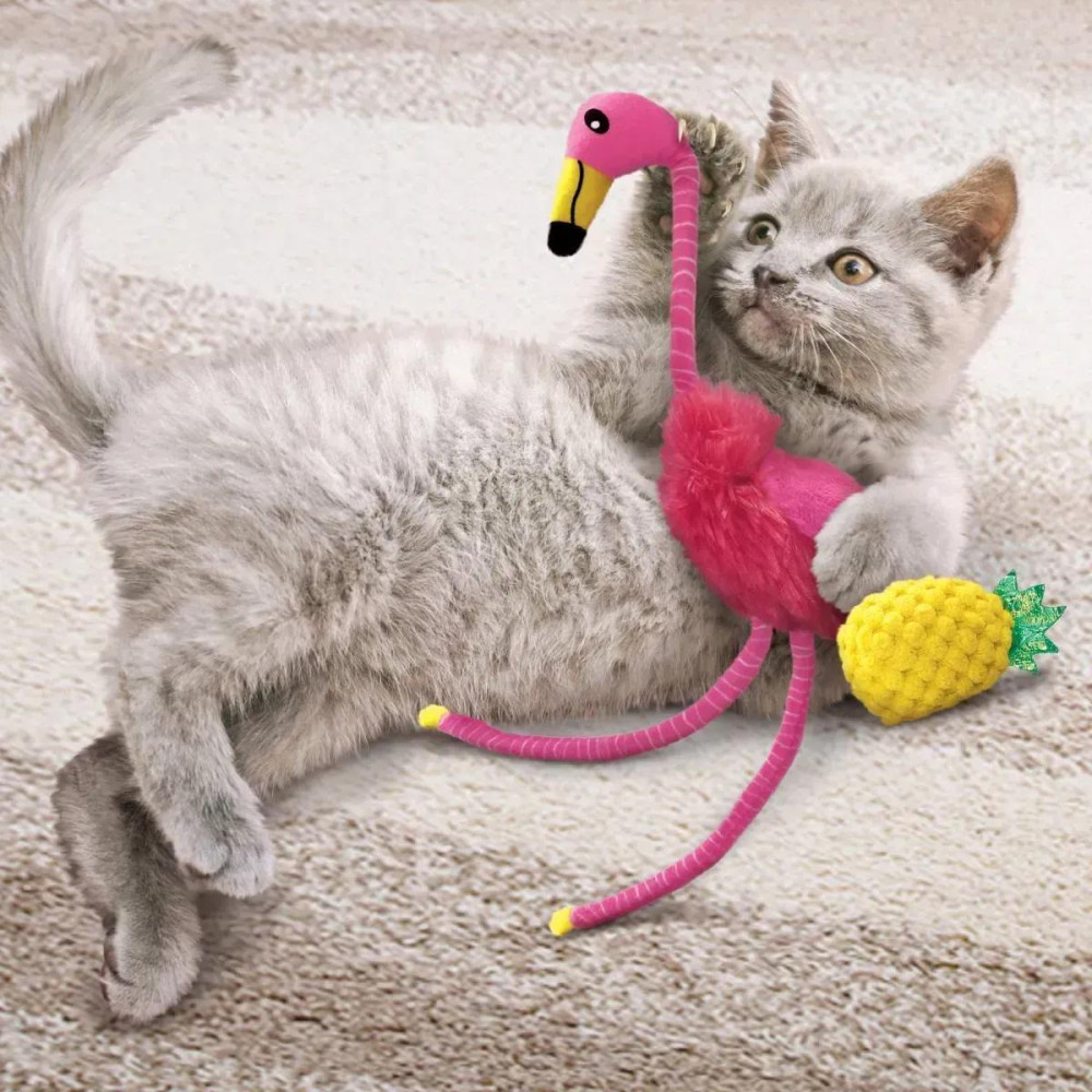 Іграшка для котів KONG Tropics Flamingo