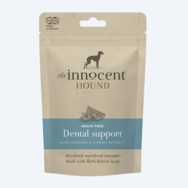 Ковбаски з баранини Dental Support для підтримки здорової ротової порожнини — The Innocent Hound, 70 г.