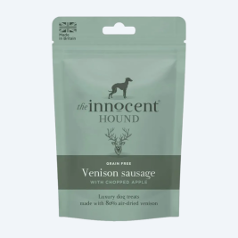 Ласощі для собак The Innocent Hound — ковбаски з оленини з яблучком, 70 г.