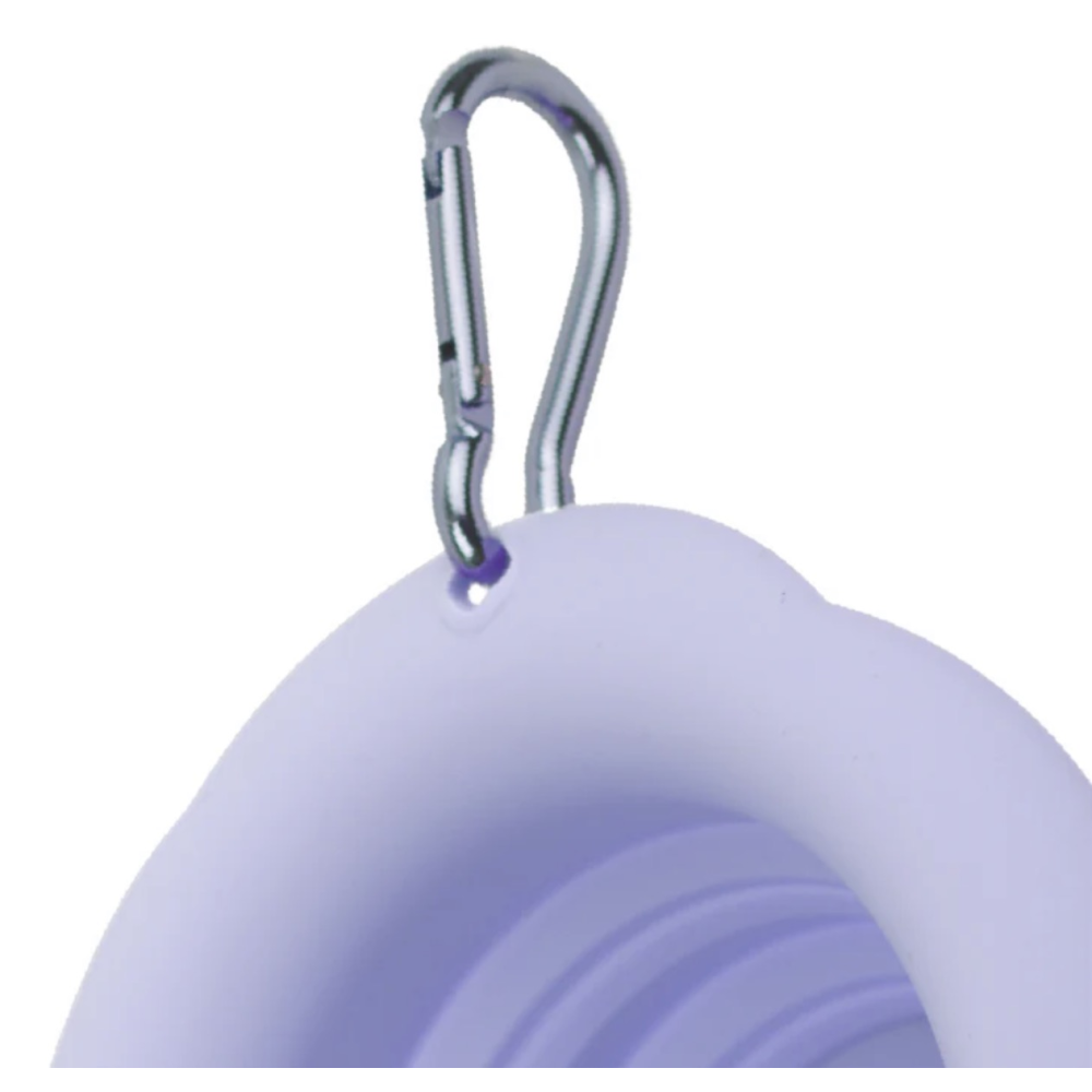 Складна миска для собак Maogoublue Misty Purple, 450мл