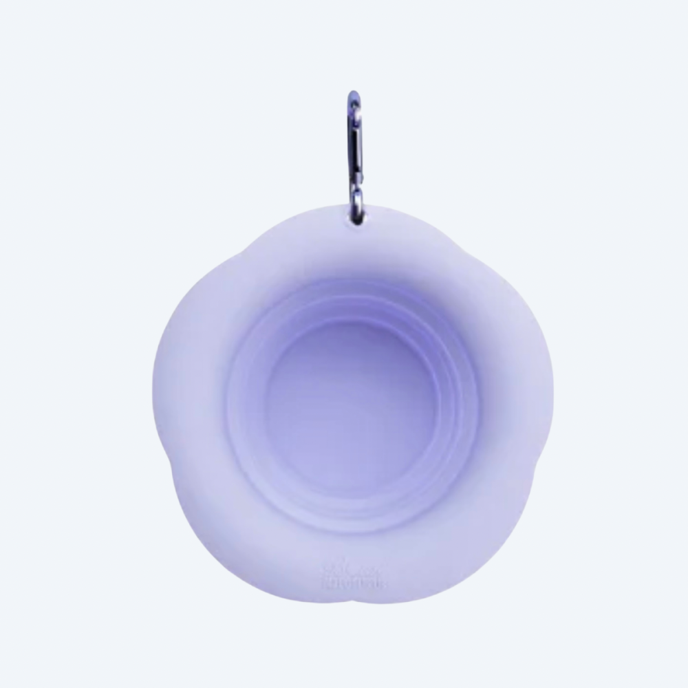 Складна миска для собак Maogoublue Misty Purple, 450мл