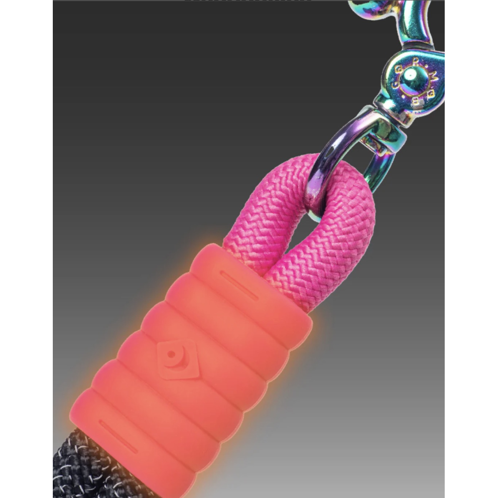 Повідець рефлекивний для собак Maogoublue MARSHMALLOW SMART DOG LEASH-NIGHT TRAVEL