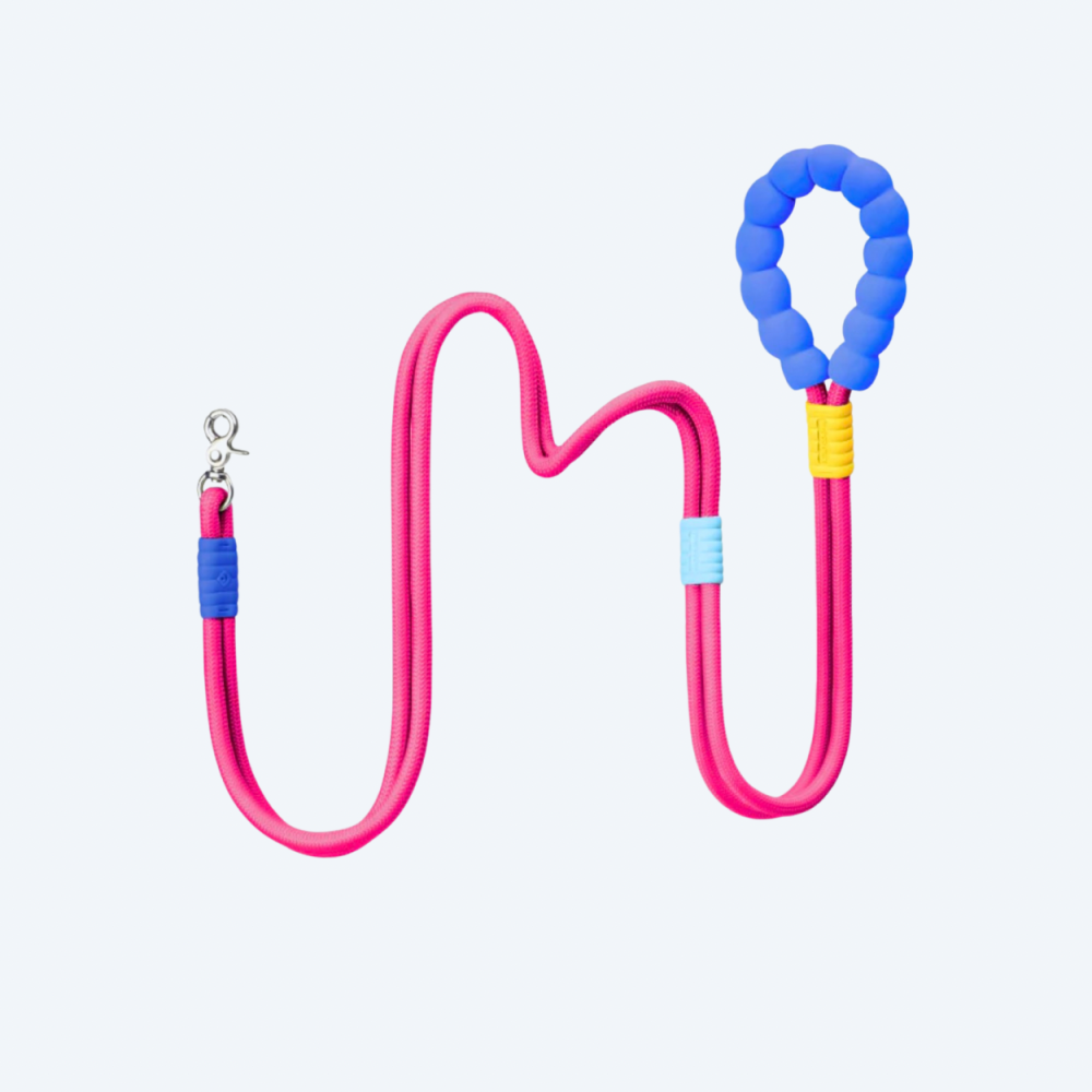 Повідець для собак Maogoublue Marshmallow Standard Barbiecore Pink