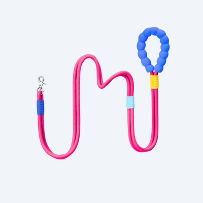 Повідець для собак Maogoublue Marshmallow Standard Barbiecore Pink