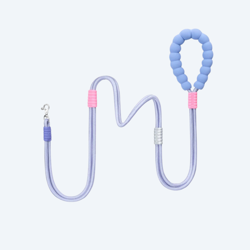 Повідець для собак Maogoublue MARSHMALLOW SMART DOG LEASH-Silver Moon  SMART LEASH