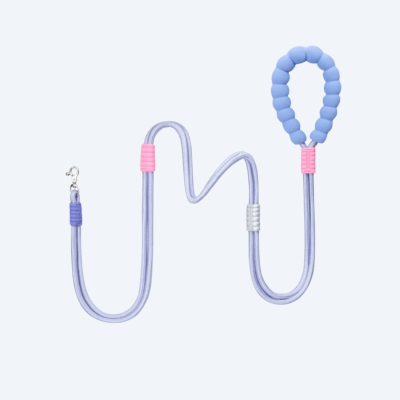 Повідець для собак Maogoublue MARSHMALLOW SMART DOG LEASH-Silver Moon  SMART LEASH
