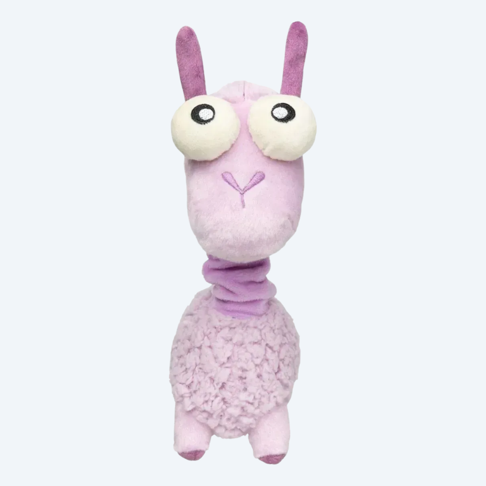 Мʼяка іграшка для собак FuzzYard — Neck Minnit Лама Некіта