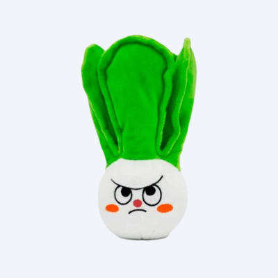 М'яка іграшка для собак HugSmart Feisty Veggie Bok-choy з кишенею для ласощів