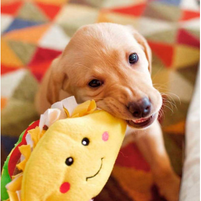 М'яка іграшка для собак тако ZippyPaws NomNomz Taco з пискавкою