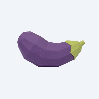 Надміцна іграшка з отвором для ласощів ZEE.DOG – Eggplant