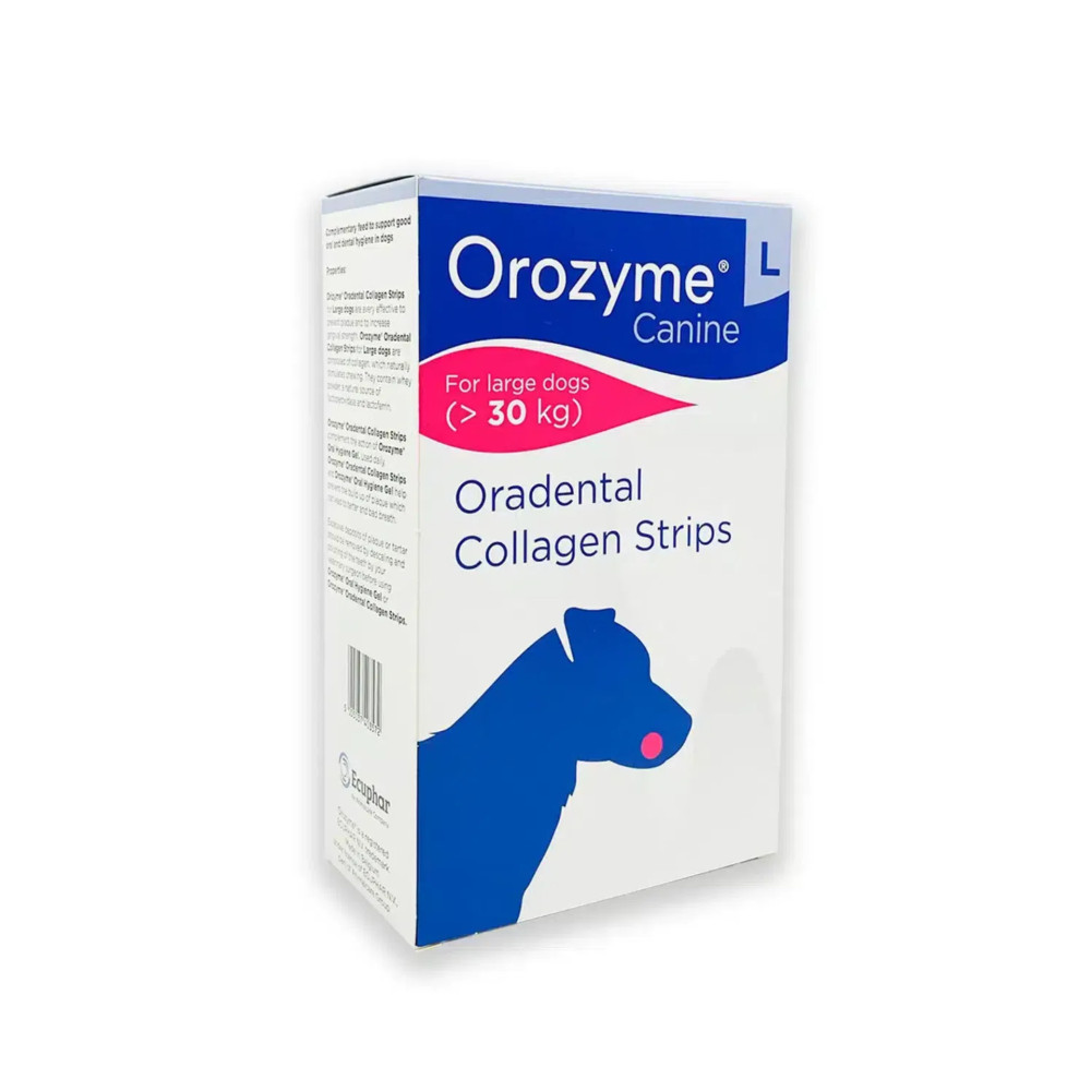 Orozyme – жувальні смужки для гігієни ротової порожнини собак, S