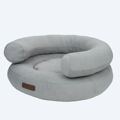 Ортопедичний лежак для собак Marshmallow, світло-сірий, (60*57) - XS