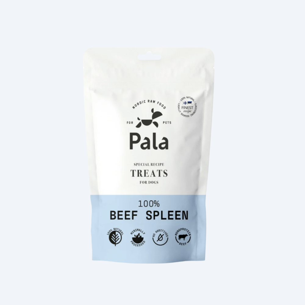 Ласощі для собак Яловича селезінка Pala, -  Beef spleen, 100 г, 100 г.