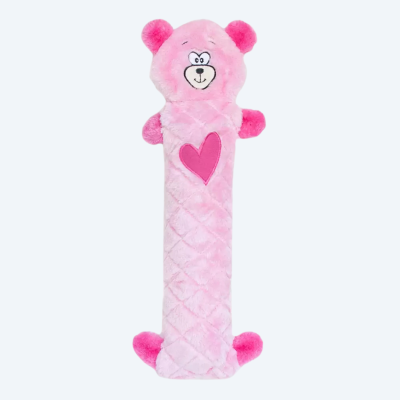 Іграшка для собак ZippyPaws Valentine's Jigglerz® Pink Bear