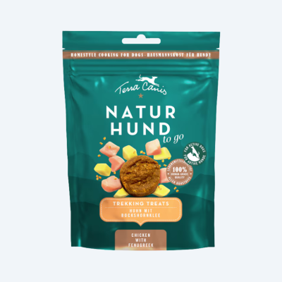 Ласощі для собак Terra Canis М'ясні шматочки курки Trekking Treats - to go NATURHUND
