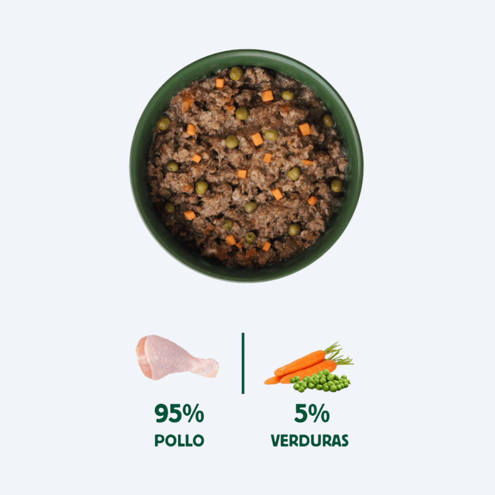 Вологий корм для котів Wildbalance Курка з овочами 80г