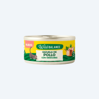 Вологий корм для котів Wildbalance Курка з овочами 80г