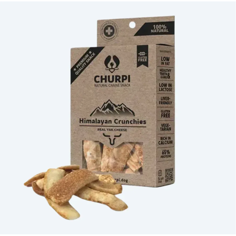 Натуральні жувальні ласощі для собак Churpi Crunchies з гімалайського сиру