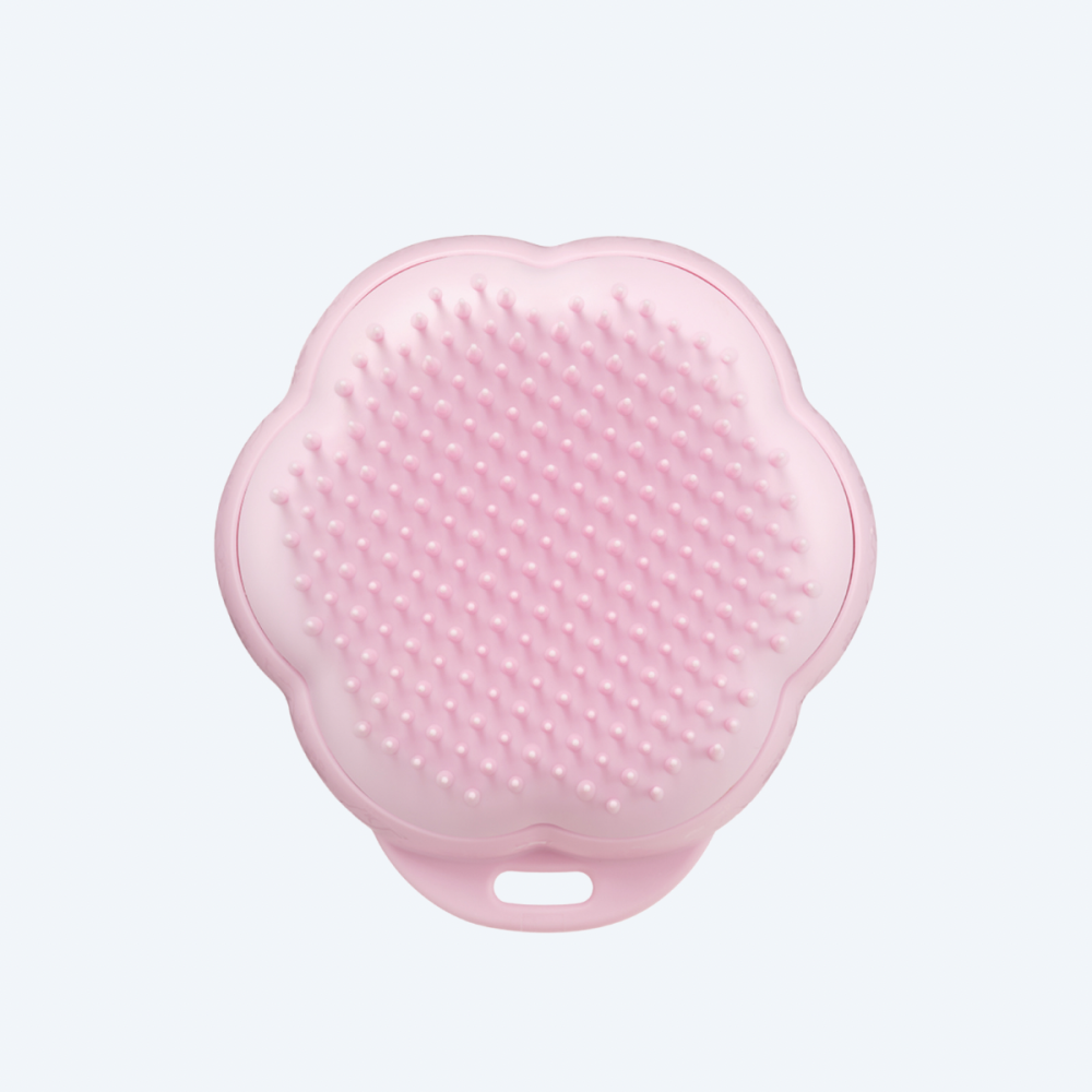 Pet Teezer Cat Grooming Щітка для вичісування котів рожева