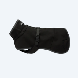 Попона для собак Paikka Softshell Black (осінь/зима), 45