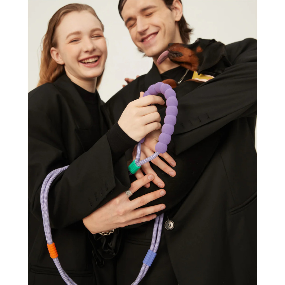 Повідець для собак Maogoublue MARSHMALLOW SMART DOG LEASH-LAVENDER PURPLE