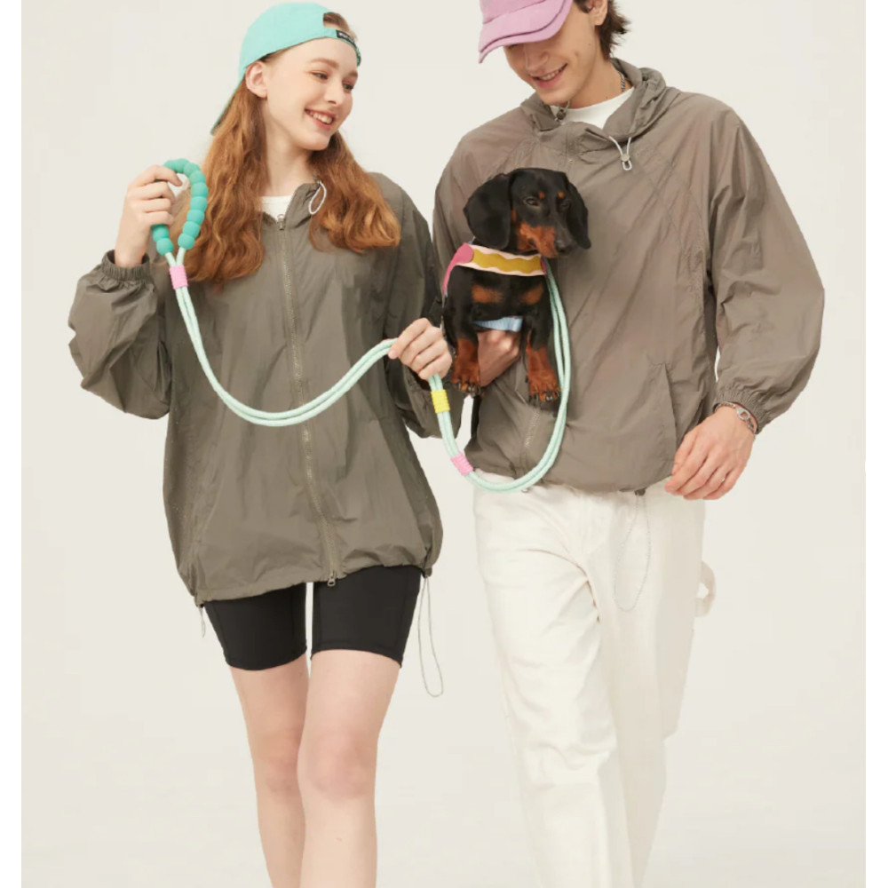 Повідець для собак Maogoublue MARSHMALLOW SMART DOG LEASH-MINT GREEN
