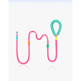Повідець для собак Maogoublue MARSHMALLOW SMART DOG LEASH-PEACH SODA