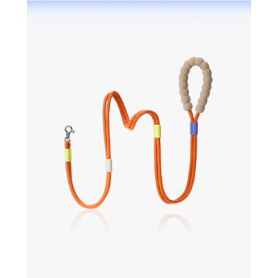 Повідець для собак Maogoublue MARSHMALLOW SMART DOG LEASH-SUNSET ORANGE