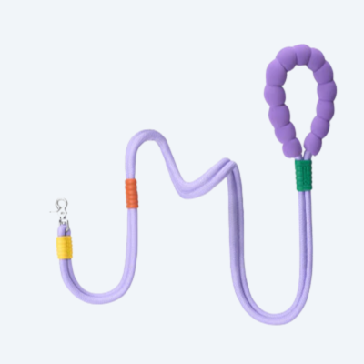 Повідець для собак Maogoublue Marshmallow Standart – Grape Purple, 150 см.