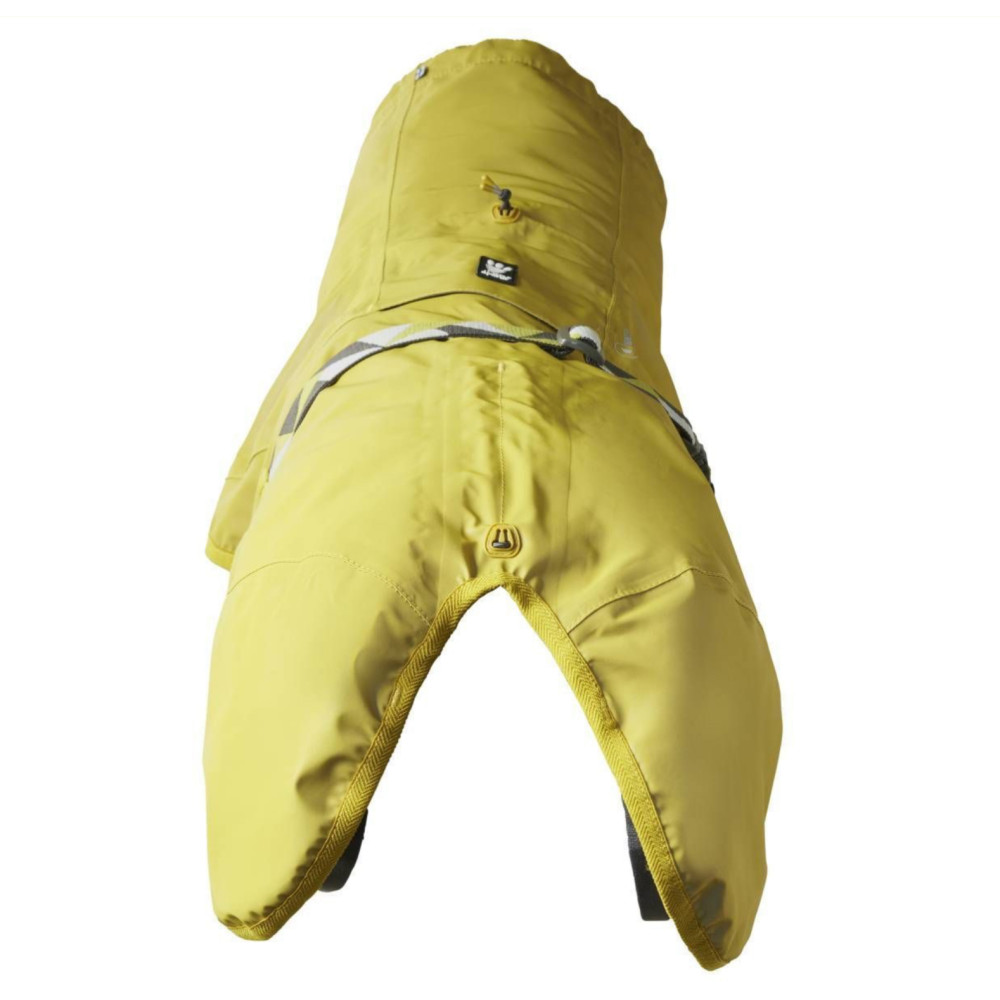 Рефлекторний дощовик для собак Hurtta Mudventure Reflective Coat Жовтий, 25