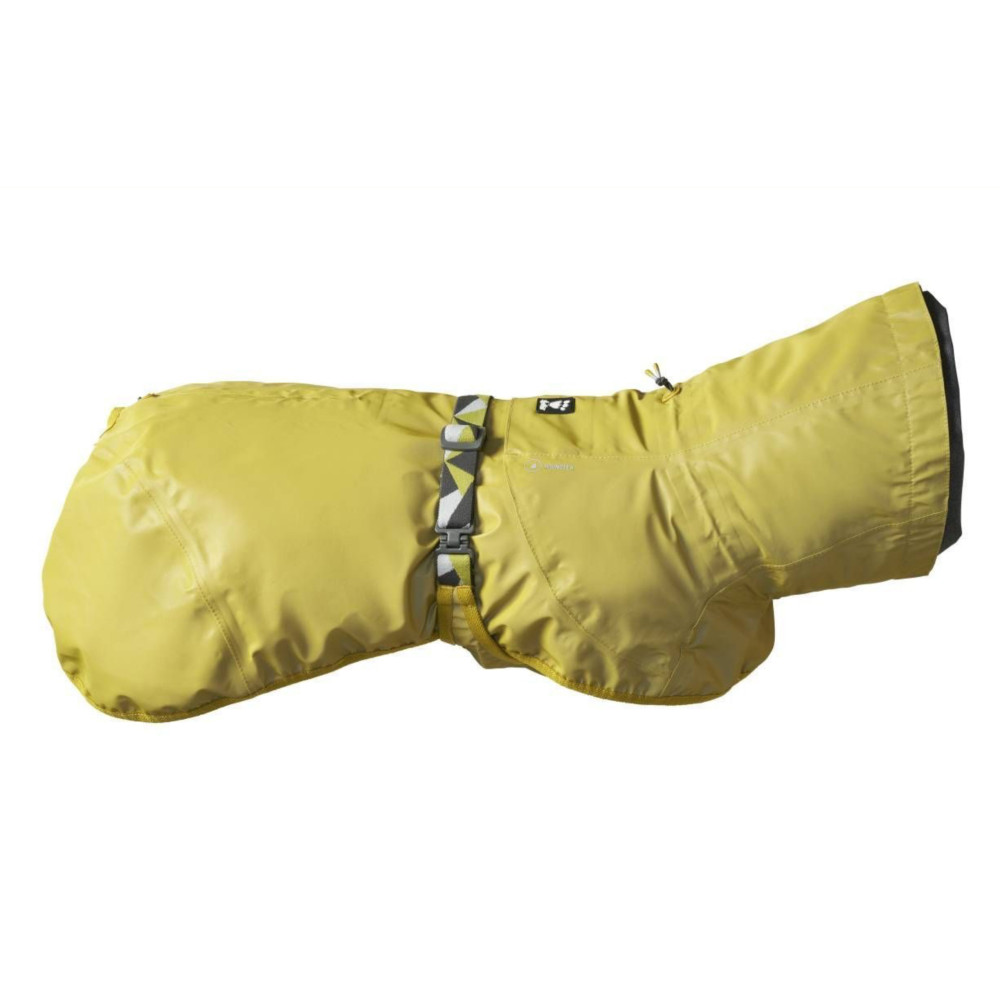 Рефлекторний дощовик для собак Hurtta Mudventure Reflective Coat Жовтий, 25