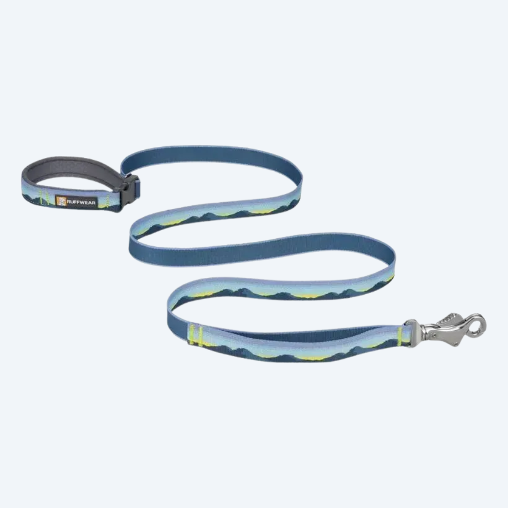 Рефлекторний повідець для собак Ruffwear Crag™ — бірюзово-блакитний, 100-180см