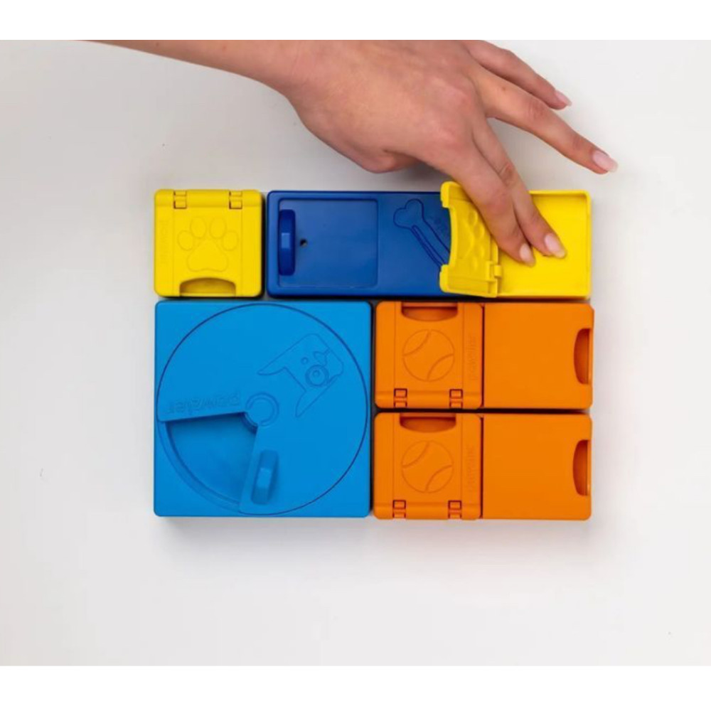 Розвиваюча іграшка для собак Pawzler Rainbow Set Mini
