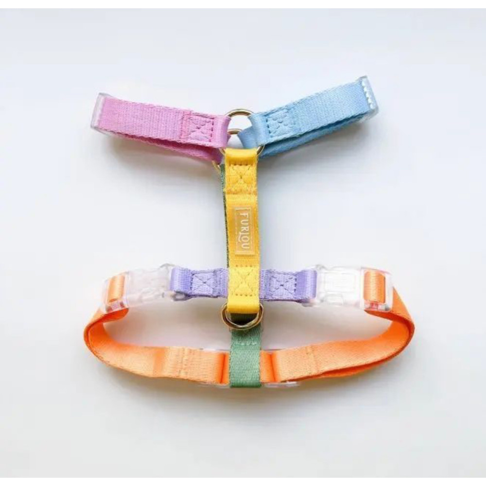 Шлея для собак FURLOU Rainbow, L